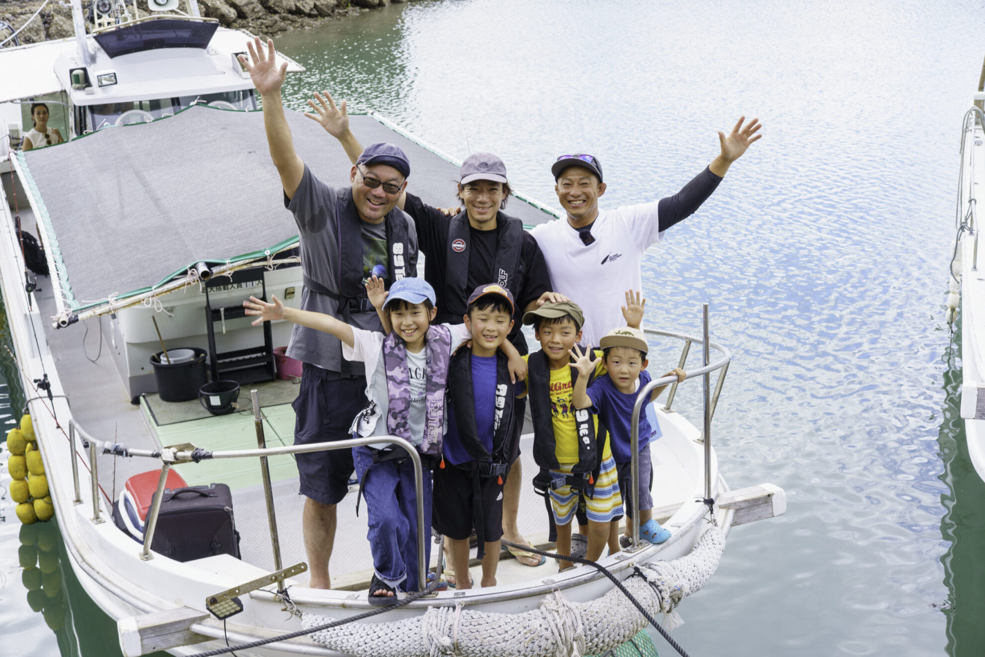 天草で子どもと船釣り体験